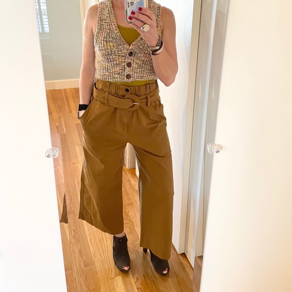 Proenza Schouler White Label Paper Bag Pants - Picture 13 of 16